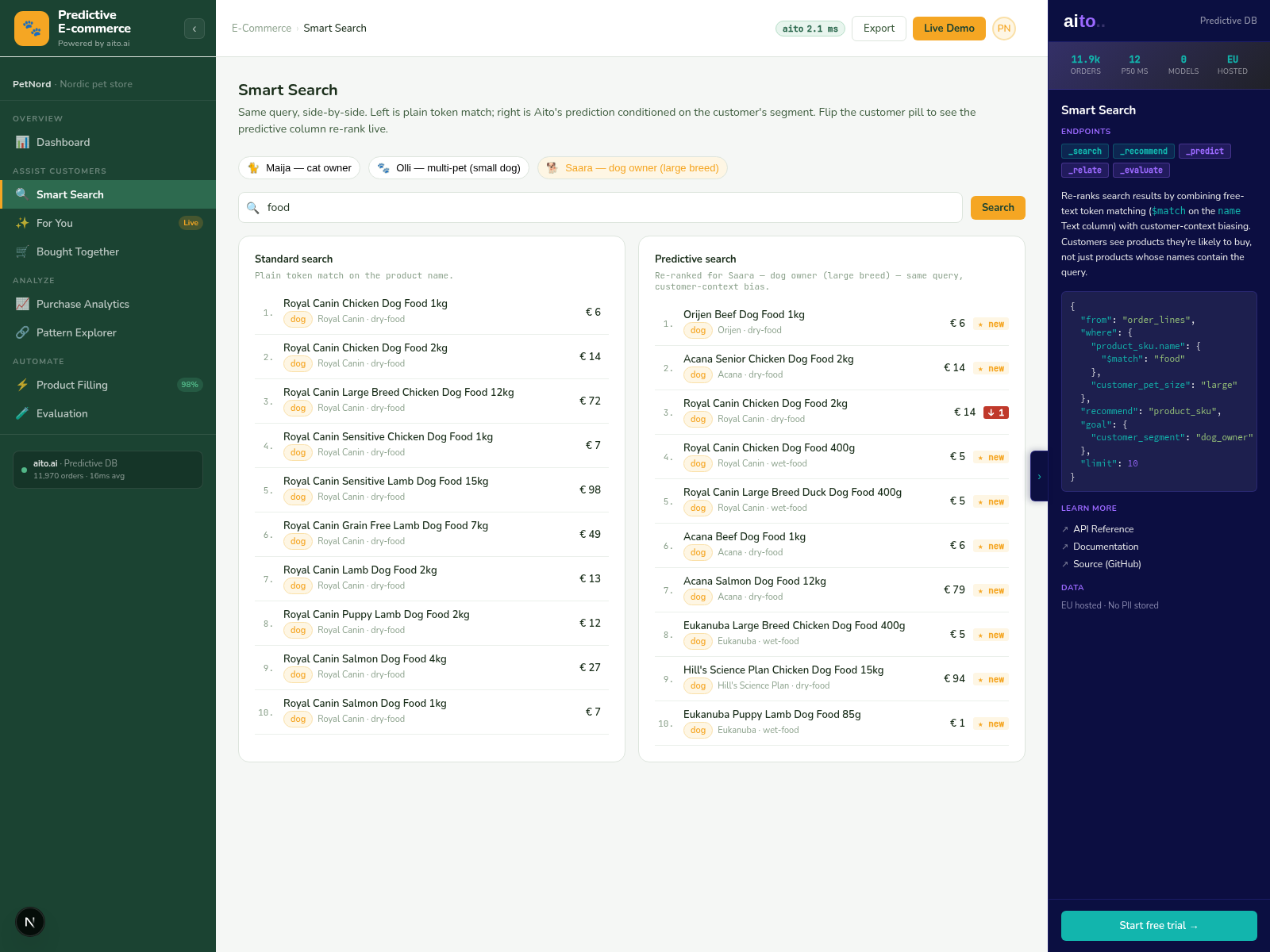Smart Search screenshot